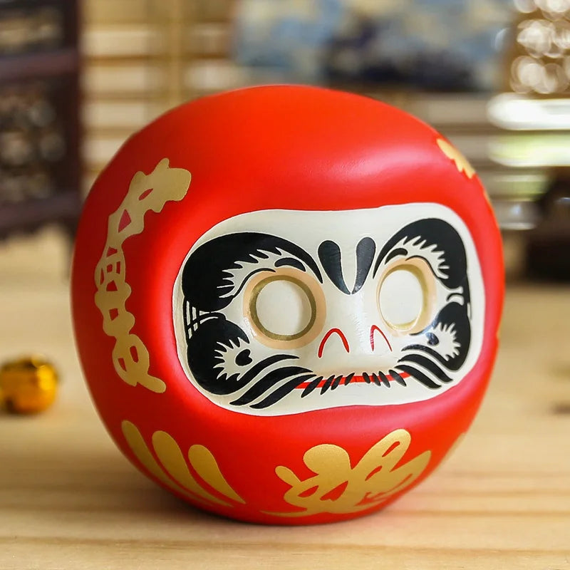 Ceramic Daruma Doll – Symbol of Perseverance and Good Luck