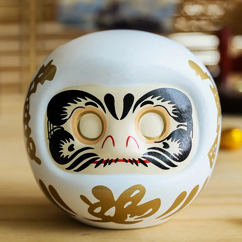 Ceramic Daruma Doll – Symbol of Perseverance and Good Luck