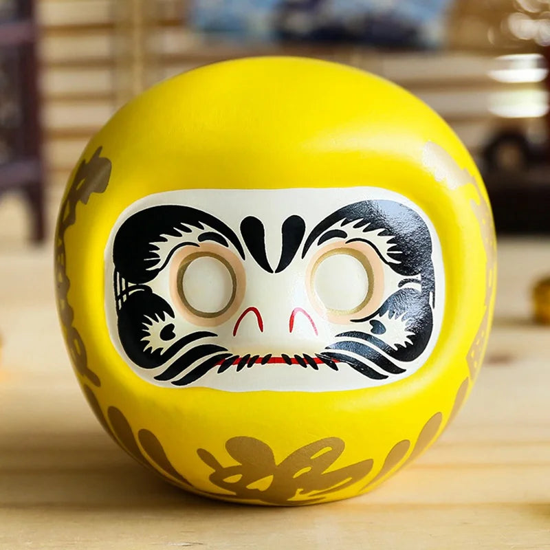 Ceramic Daruma Doll – Symbol of Perseverance and Good Luck