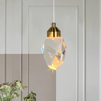 HONGDENGDENGSHI Modern Crystal Pendant Light – Stylish Nordic Retro Design