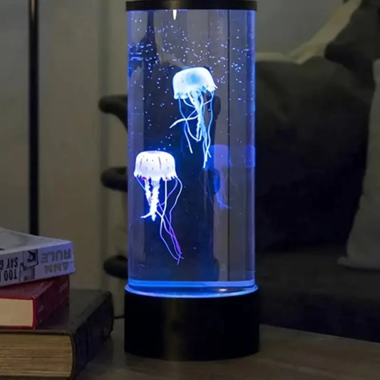 Jellyfish Lava Lamp – Mesmerizing Night Light for Relaxation and Decor