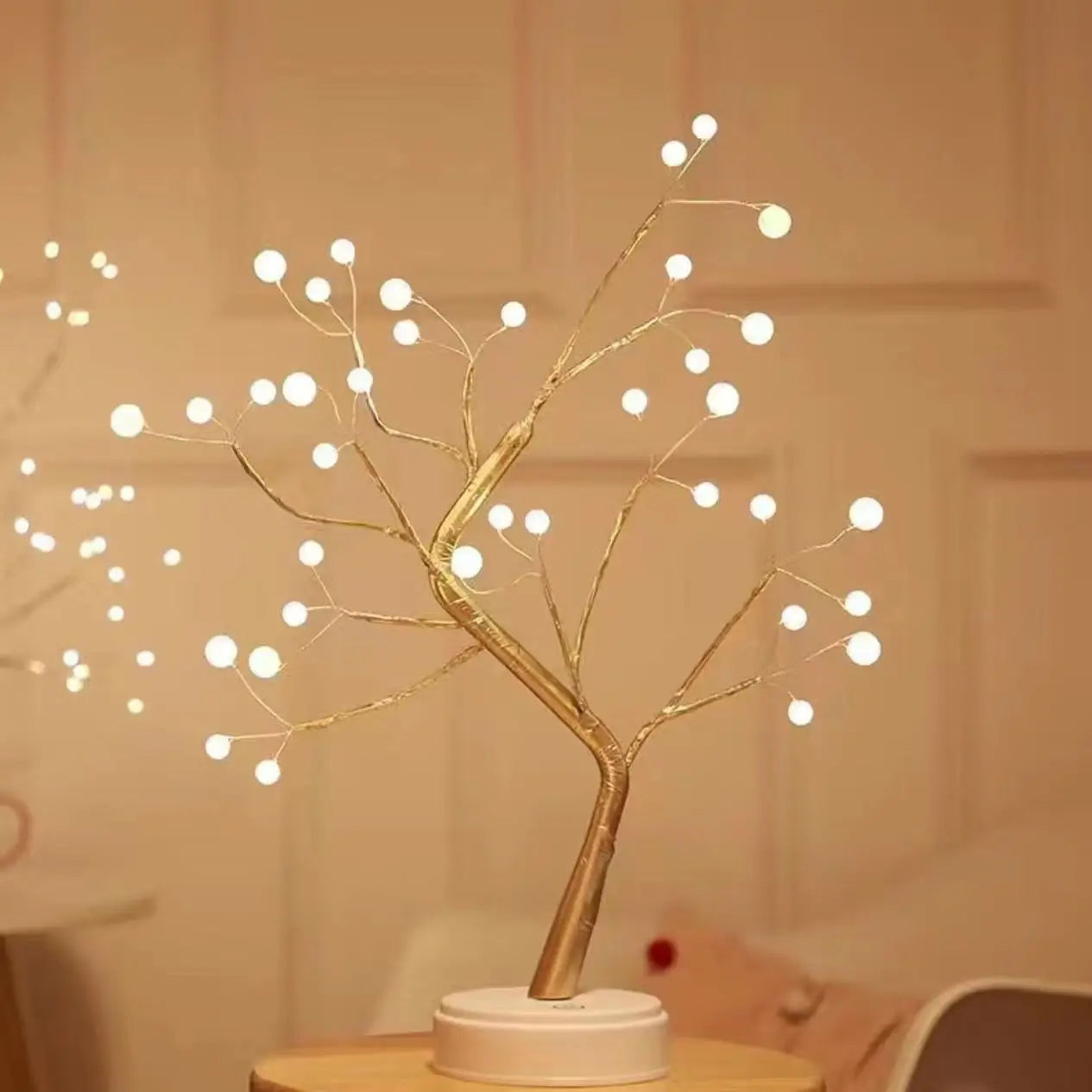 Cherry Blossom Tree LED Lamp – Warm and Elegant Night Light