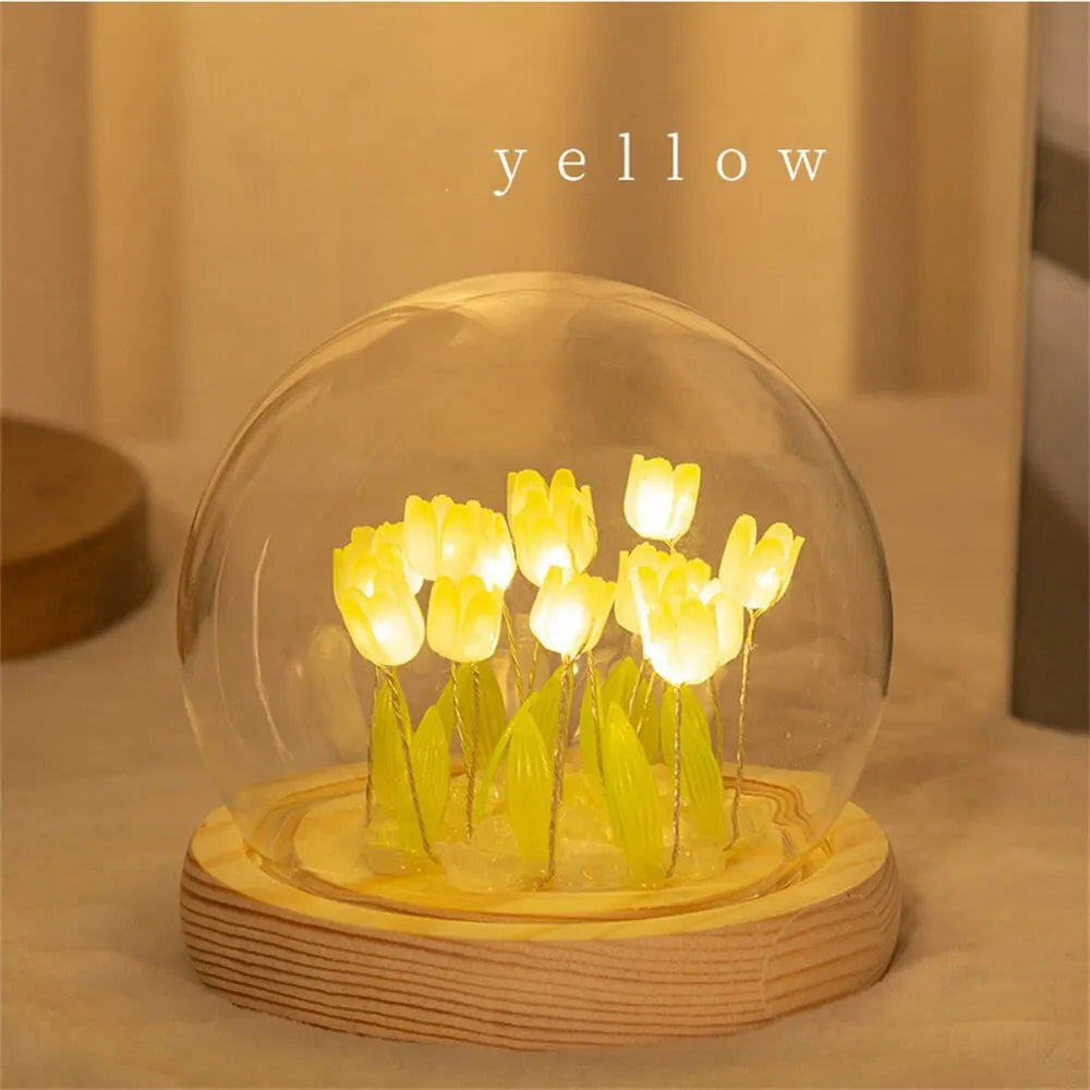 DIY Tulip Night Light – Elegant and Personalized Bedroom Decor