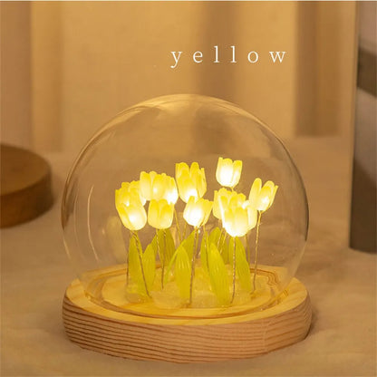 DIY Tulip Night Light – Elegant and Personalized Bedroom Decor