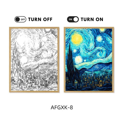 Van Gogh LED Painting Lamp – A Blend of Art and Light