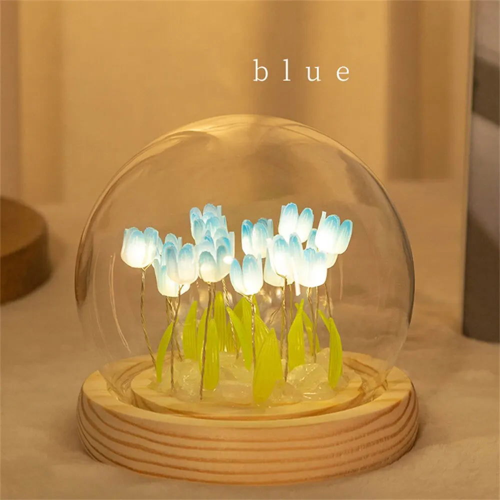 DIY Tulip Night Light – Elegant and Personalized Bedroom Decor