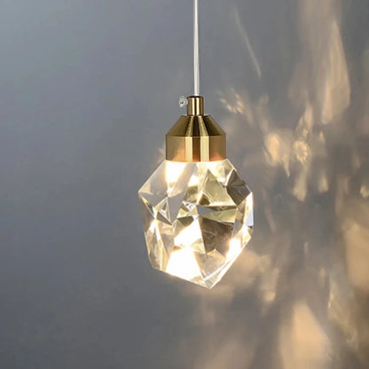 HONGDENGDENGSHI Modern Crystal Pendant Light – Stylish Nordic Retro Design