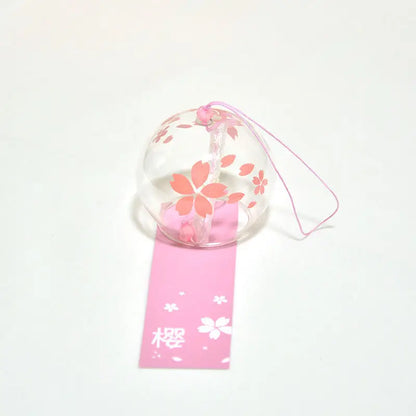 Handmade Sakura Wind Chimes – Japanese Glass Furin