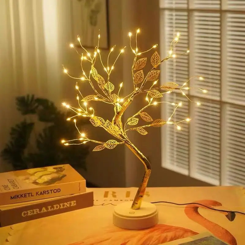 Cherry Blossom Tree LED Lamp – Warm and Elegant Night Light