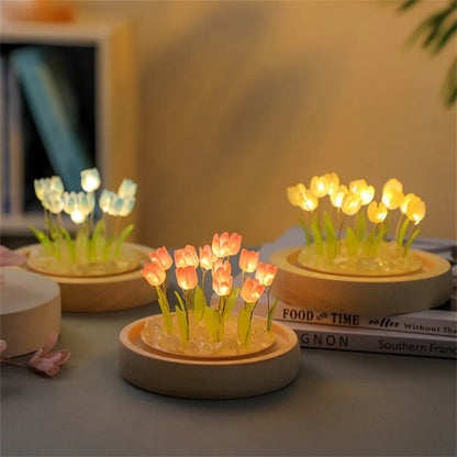 DIY Tulip Night Light – Elegant and Personalized Bedroom Decor