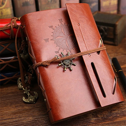 Travel Diary Retro Notebook – Stylish and Durable Companion for Writing and Gifting