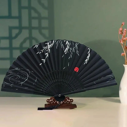 Vintage Handheld Folding Fan – Elegant and Functional Accessory