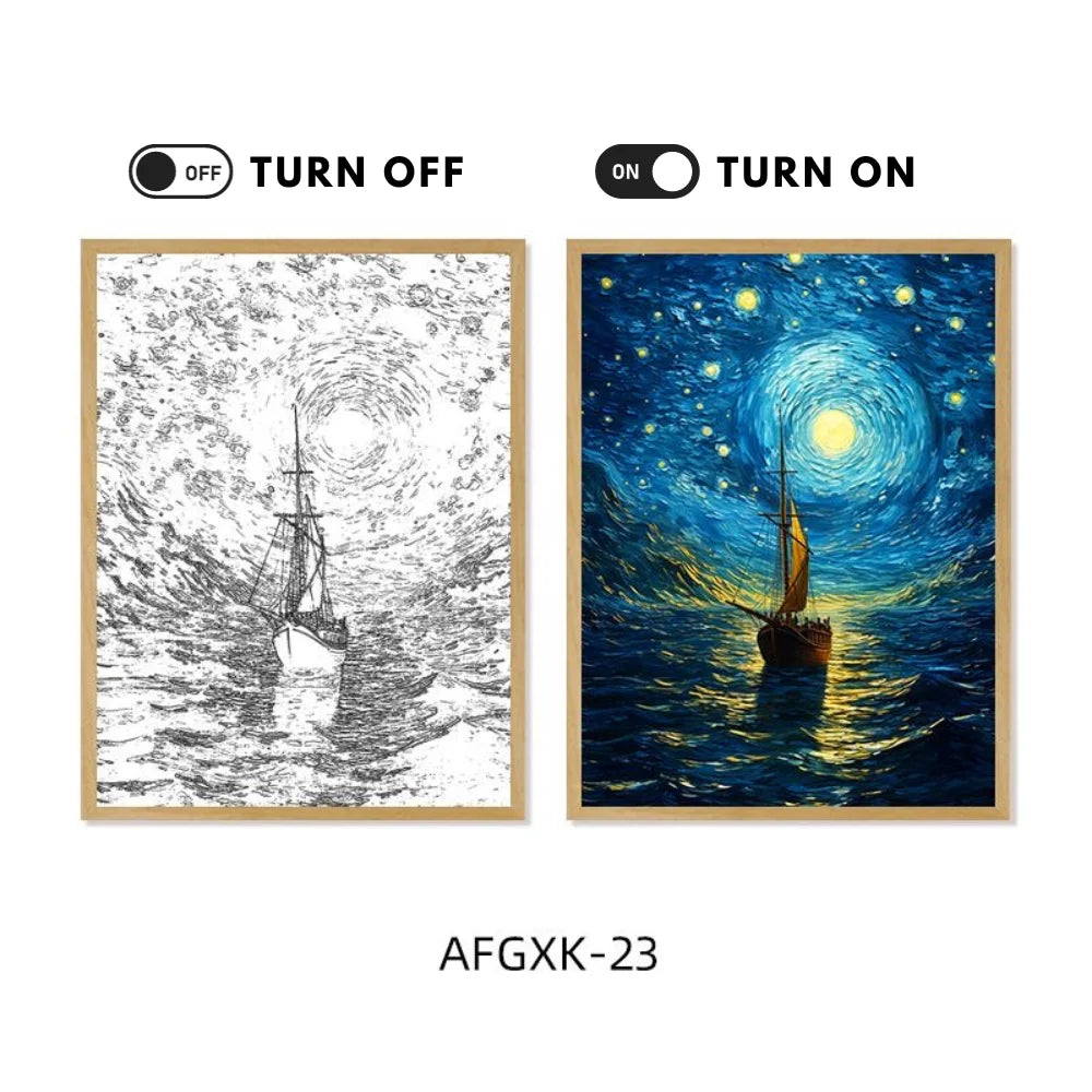 Van Gogh LED Painting Lamp – A Blend of Art and Light