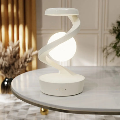 ICSATMA Rotating Floating Moon Night Light