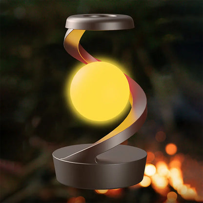 ICSATMA Rotating Floating Moon Night Light