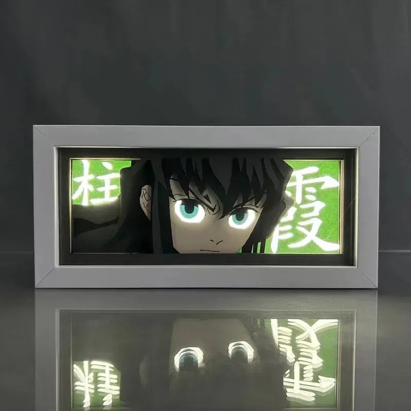 Bandai 3D Paper Carving Night Light – Anime Light Box