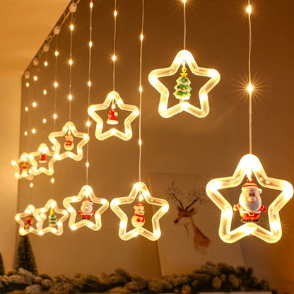 Fairy Curtain Light String – Enchanting Holiday Decor