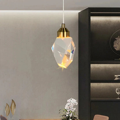 HONGDENGDENGSHI Modern Crystal Pendant Light – Stylish Nordic Retro Design