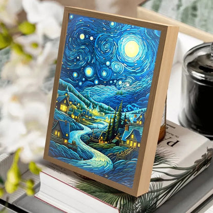 Van Gogh LED Painting Lamp – A Blend of Art and Light