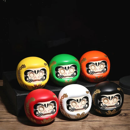 Ceramic Daruma Doll – Symbol of Perseverance and Good Luck