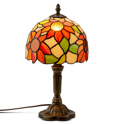 Khelse Retro Tiffany Table Lamp – Timeless Mediterranean Style