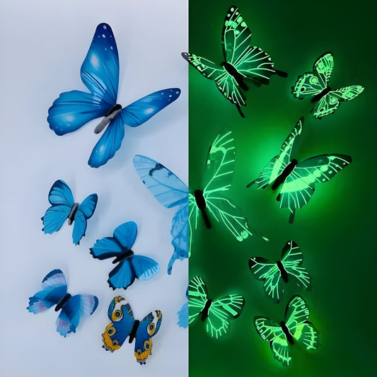 SHISHI 3D Butterfly Wall Stickers – Elegant and Versatile Home Décor