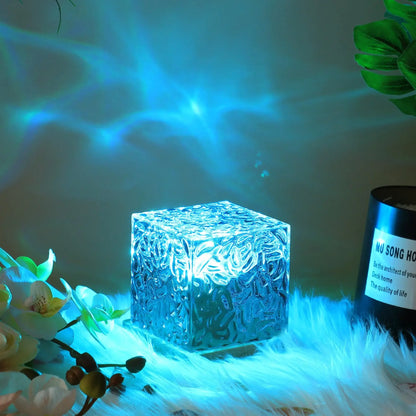 Gracefly Northern Lights Cube Lamp – Ocean Wave Projector